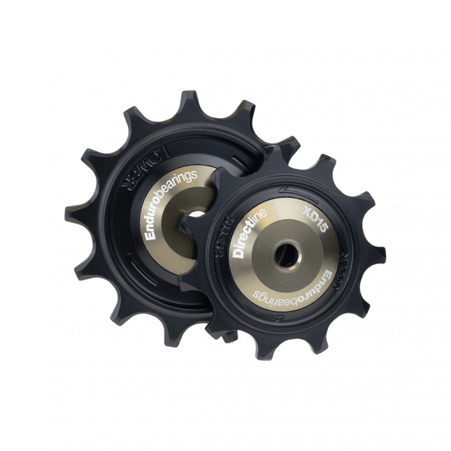 Enduro Bearings XD15 Direct Line Pulley Wheels for Shimano GRX 11sp - BKCJ-0457 - Aerolux