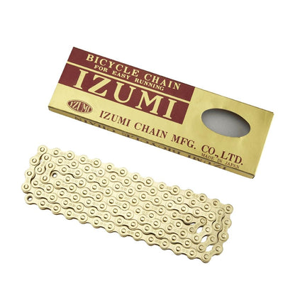 Izumi ES410 GP 1/2" X 1/18" Track Chain Gold - IZSTCHAIN9 - Aerolux