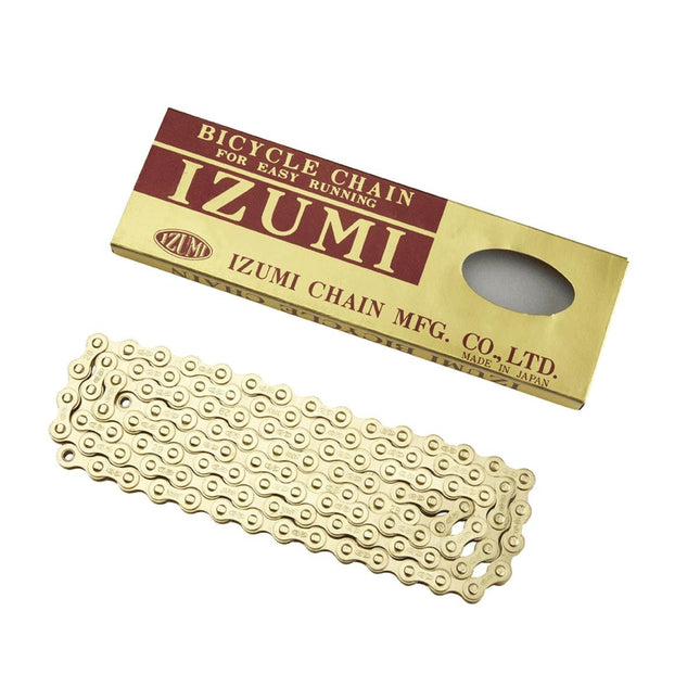 Izumi ES410 GP 1/2" X 1/18" Track Chain Gold - IZSTCHAIN9 - Aerolux