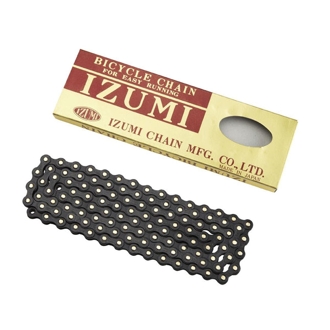 izumi ES410 JB/JB 1/2" X 1/8" Track Chain 116L Black - IZSTCHAINB9 - Aerolux