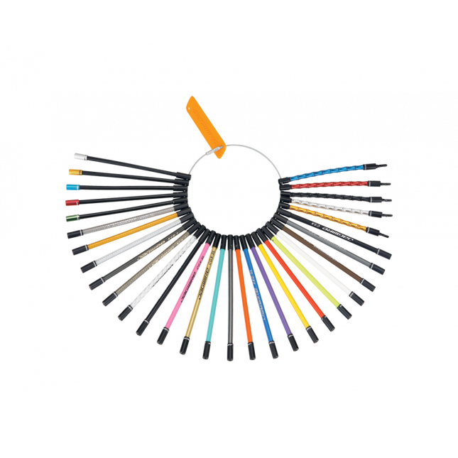 Jagwire Colours Swatch Keychain - JW-JWSF005 - Aerolux