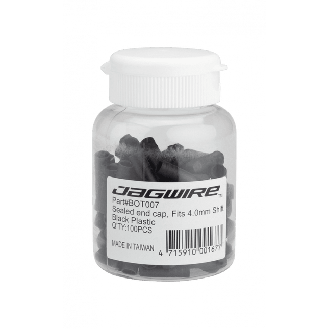 Jagwire End Caps Sealed - 4mm Shift - Plastic - JW-BOT007 - Aerolux