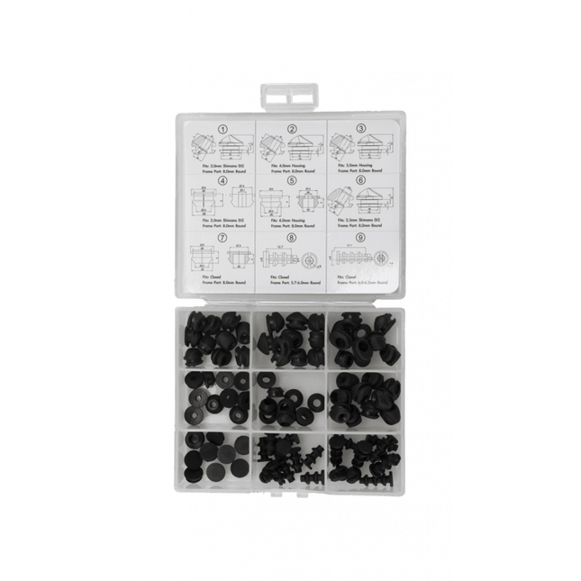 Jagwire Frame Plug Combo Box - JW-CHA810 - Aerolux