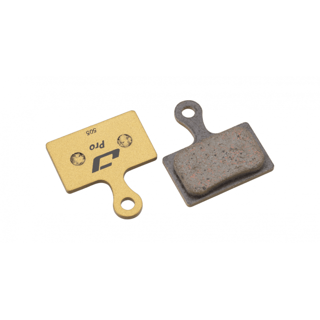 Jagwire Pro Semi - Metallic Disc Brake Pad - Shim Road & RideRever - JW-DCA102 - Aerolux