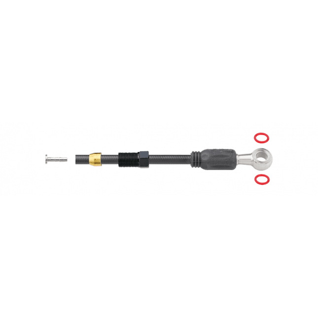 Jagwire Sport Mineral Hydraulic Hose Kit - Shimano MTB Banjo - JW-HBKB301 - Aerolux