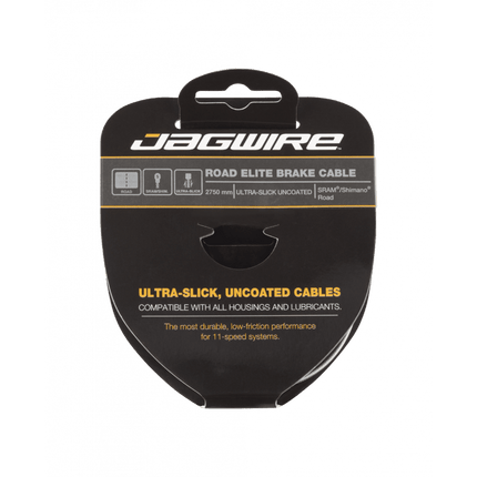 Jagwire Sport MTB Brake Cable - Slick Galv - Shim - JW-94SG2000 - Aerolux