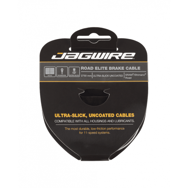 Jagwire Sport MTB Brake Cable - Slick Galv - Shim - JW-94SG2000 - Aerolux