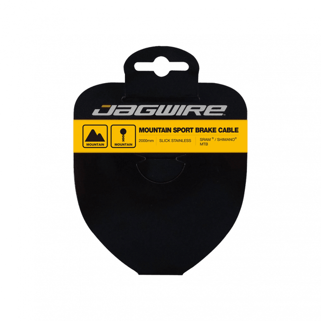Jagwire Sport MTB Brake Cable - Slick S'less - Shim - JW-94SS2000 - Aerolux