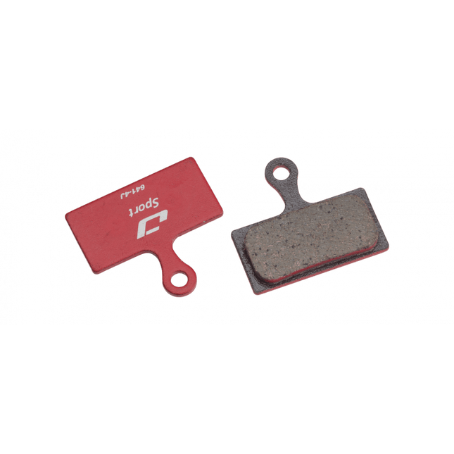 Jagwire Sport Semi - Metallic Disc Brake Pad - Shim & RideRever - JW-DCA085 - Aerolux