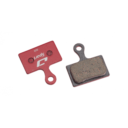 Jagwire Sport Semi - Metallic Disc Brake Pad - Shim Road & RideRever - JW-DCA004 - Aerolux