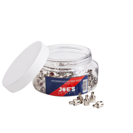 Joe's No Flats Schrader Valve Key / Cap (100pcs) - JNF180098 - Aerolux