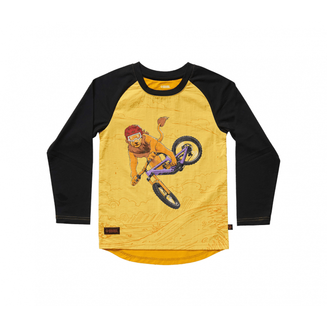 Kids Ride Shotgun Kids Lion Windproof Jersey - KRS-APP-MJL6-01 - Aerolux