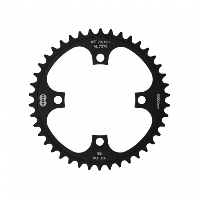 KMC 104BCD Chainring 1/8" - KMC-BFCR00342 - Aerolux