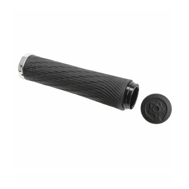 Locking Grips for XX1 Grip Shift 100mm and 122mm with Black Clamps and End Plug - HGS13005 - Aerolux