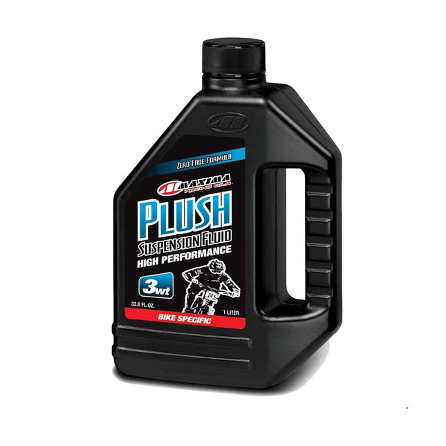Maxima Suspension Oil PLUSH, 3WT 1 Litre Bottle - Rear Shock/Charger Damper - MAX5094030 - Aerolux