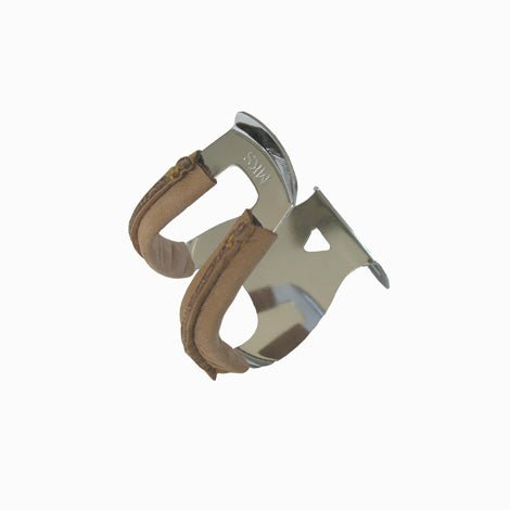 MKS Half Clip Steel - Deep - With Leather - MK595HCDL - Aerolux