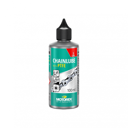 Motorex Chainlube with PTFE 100ml - MTX-309890 - Aerolux