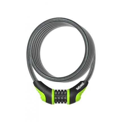 OnGuard Neon Combo Coil Cable Locks - ON-28418-6 - Aerolux