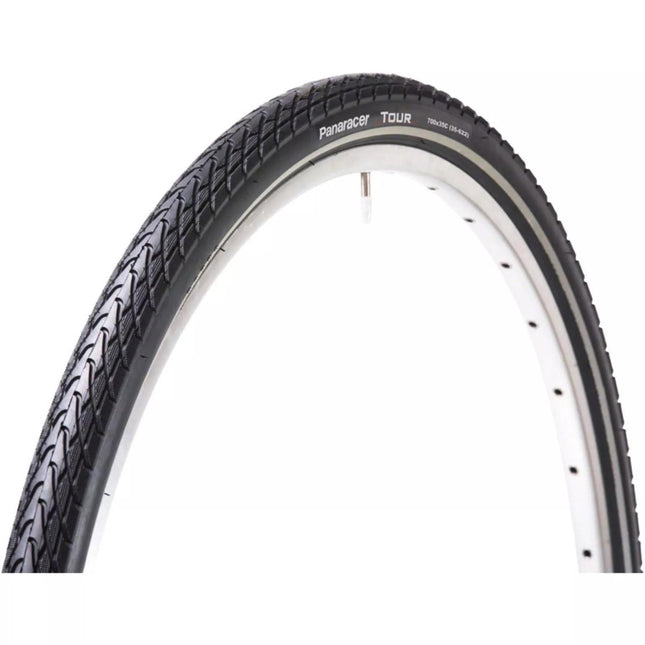 Panaracer Tour Reflective Wire Bead Tyre - PA700TOURRE25B - Aerolux
