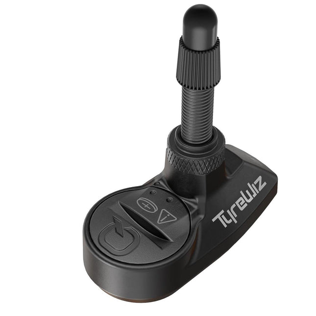Quarq Tyrewiz 2.0 Air Pressure Sensor For Presta Valve (2 Sensors W/ Batteries, 2 Rubber Bumpers And A Rim Depth Guage) - QTW8382033 - Aerolux