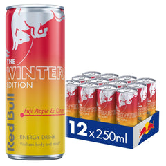 Red Bull Winter 2025 Fuji Apple and Ginger 250ml (12 Pack) 2025 - RB246711 - Aerolux
