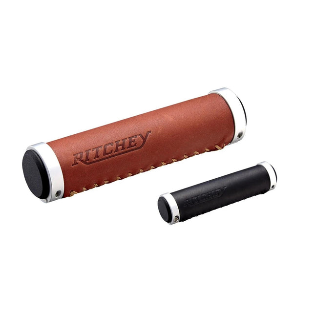 Ritchey Classic Leather Locking Grips - RT38450887001 - Aerolux