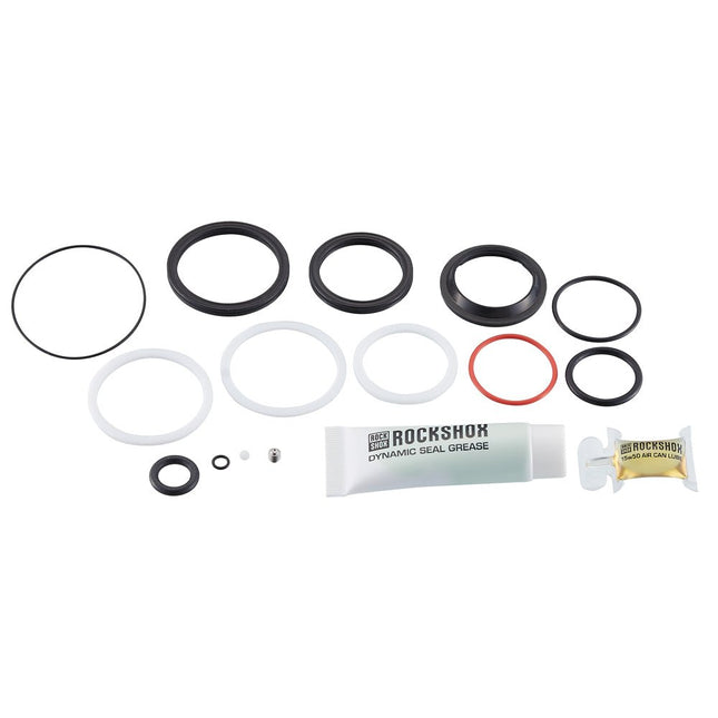 RockShox 200 HOUR/1 YEAR SERVICE KIT (INCLUDES SEALHEAD SEALS, PISTON SEAL, GLIDE RINGS, IFP SEALS) - SUPER DELUXE COIL B1 (2023+)/DELUXE COIL B1 (2023+) - RSSVC8037009 - Aerolux