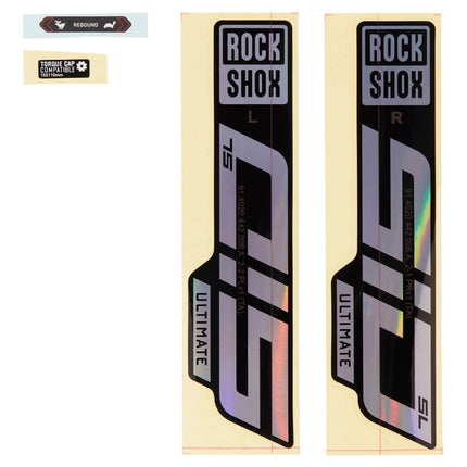 Rockshox Fork Decal Kit - SID SL Ultimate 27/29 (2021) - SSP8105036 - Aerolux