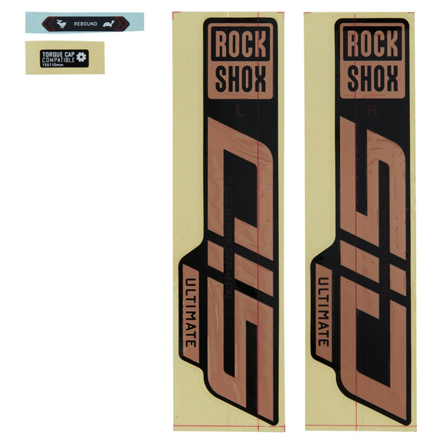Rockshox Fork Decal Kit - SID Ultimate 27/29 (2021) - SSP8105040 - Aerolux