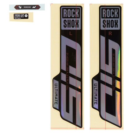 Rockshox Fork Decal Kit - SID Ultimate 27/29 (2021) - SSP8105040 - Aerolux