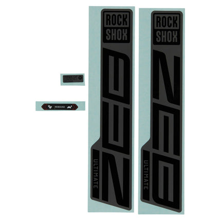 Rockshox Fork Decal Kit - Zeb Ultimate 27/29 (2021) - SSP8105051 - Aerolux