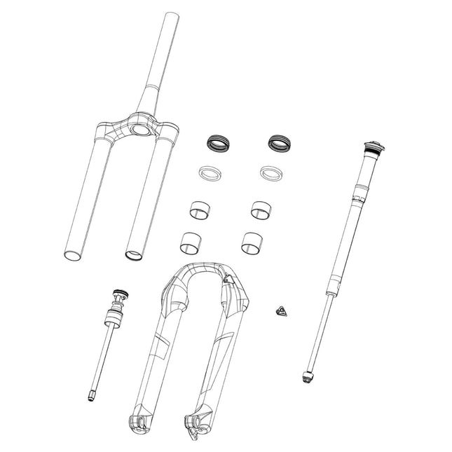RockShox Fork Dust Wiper Kit - 38mm (Qty 20) - Zeb A1+ (2021+)/Domain B1+ (2022+)/BoXXer D1+(2024+) - SSP81210001 - Aerolux