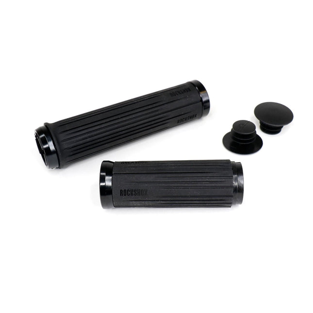 RockShox Grips for TwistLoc 77/125mm Textured Grips (includes black clamps, end plugs) - TwistLoc Base B1+ (2023+) - HG8026003 - Aerolux