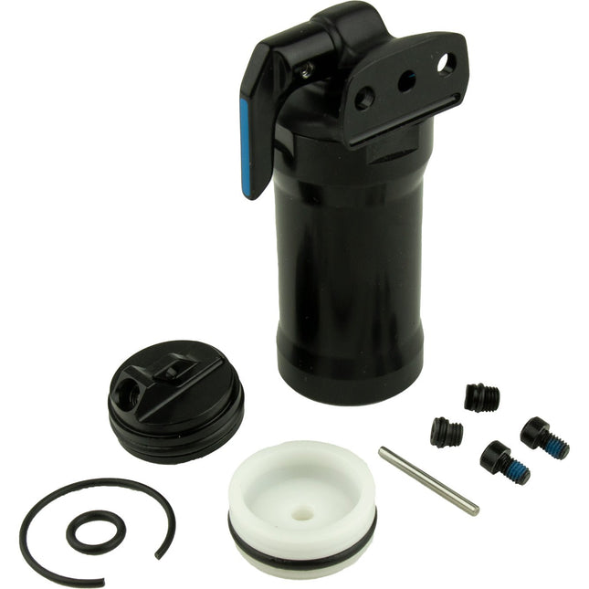 Rockshox Rear Shock Reservoir Assembly - 62mm, 380 Lock (Includes Reservoir, Internals) - Super Deluxe Air/Coil RT A1+ (37.5 - 65) - RSP8057012 - Aerolux