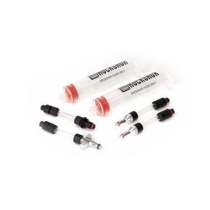 RockShox RockShox Universal Bleed Kit (Includes 2 Syringes, 2 Standard Fittings, Charger Fitting, And Reverb Bleeding Edge Fitting) - RS8098000 - Aerolux
