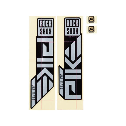 Rockshox Spare - Fork Decal Kit - Pike Ultimate 27/29 (2023+) - RS8105063 - Aerolux