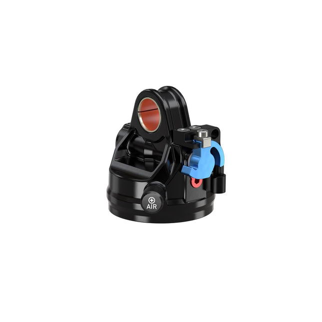 RockShox Spare - Rear Shock Eyelet Assembly - (Includes Anodized Eyelet, Air Valve And Cap, Controls, Shaft O - Rings) Remote In, Standard - Sidluxe A1 (2021 - 2023) - RSS8070010 - Aerolux