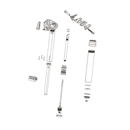 Rockshox Spare - Seatpost Spare Parts Bulk Foam Ring Lower Sealhead Qty 10 - Reverb And Reverb Stealth A2 And B1 - RS818035005 - Aerolux