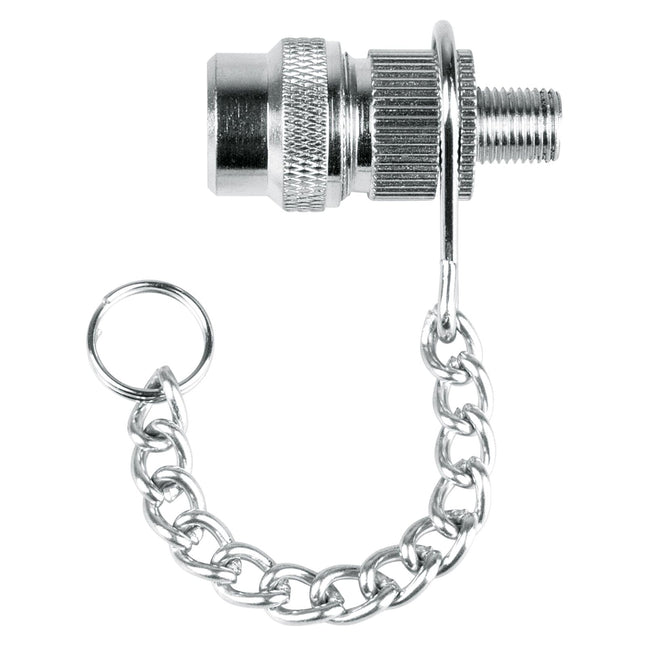 SKS Push - On Presta Adapter Nipple With Chain For Classic Thumb Lock - SKX10287 - Aerolux