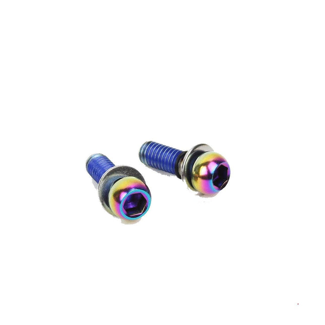 SRAM Caliper Mounting Hardware (also Direct Mount) Stainless Rainbow Bolts - Standard Mount - DBS8006005 - Aerolux