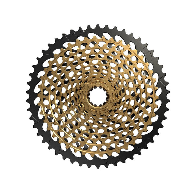 SRAM Cassette XX1 Eagle XG - 1299 10 - 50 12 Speed Gold - FW8072000 - Aerolux