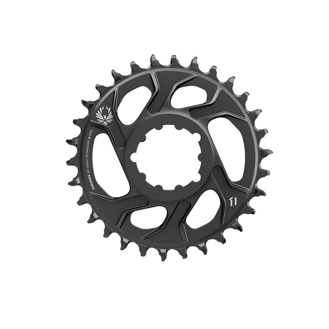 SRAM Chain Ring Eagle X - Sync 2 30T Direct Mount - 4mm Offset Alum Black - DBS8030200 - Aerolux