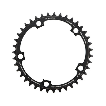 SRAM Chain Ring Road Red22/Force22 X - Glide R 39T Yaw 11 Speed S2130 Alum 3mm Blast Black (53 - 39) - CRS009005 - Aerolux