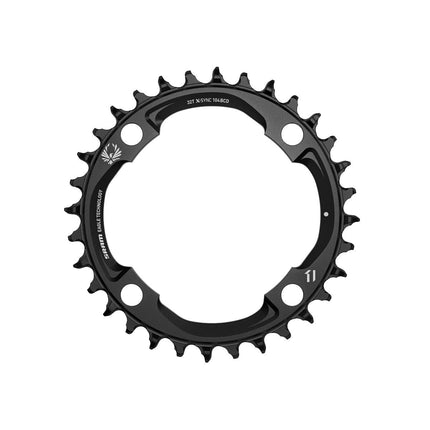 SRAM Chain Ring X - SYNC 2 94 BCD Alum Eagle Black Light Powered EMTB (Levo SL) - CW8043000 - Aerolux