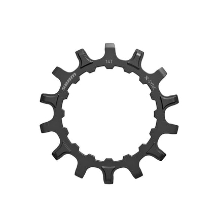 SRAM Chain Ring X - SYNC Sprocket for Bosch motors 14T Straight Steel Black - CW6218007000 - Aerolux