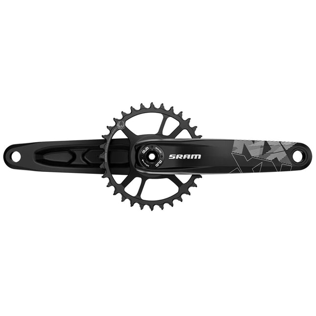 SRAM Crank NX Eagle Boost 148 DUB 12s w Direct Mount 32t X - SYNC 2 Steel Chainring Black (DUB Cups/Bearings Not Included) - CW8525003 - Aerolux