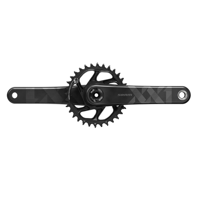 SRAM Crank XX1 Eagle Fat Bike 4" DUB 12s w Direct Mount 30t X - SYNC 2 Chainring (DUB Cups/Bearings Not Included) - CW8526008 - Aerolux