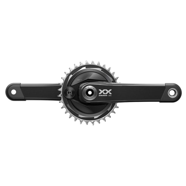 SRAM Crankset Powermeter XX Eagle Spider Q174 55mm Chainline Dub MTB Wide Black 32T T - Type (BB Not Included) 2023 - PMQ8638000 - Aerolux