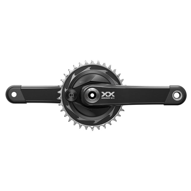 SRAM Crankset Powermeter XXSL Eagle Spider Q174 55mm Chainline Dub Black 34T T - Type (BB Not Included) 2022 - PMQ8637003 - Aerolux