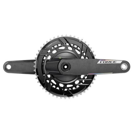 SRAM Crankset w/Power meter spider FORCE AXS E1 DUB - Thread Mount (BB not included) - PMQ8739000 - Aerolux